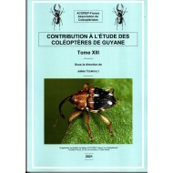 Touroult J., 2021: Contribution á létude des Coléoptères de Guyane,Tome XIII